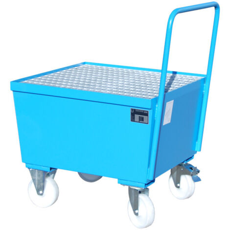eurokraft pro, Cuve de rétention mobile en acier avec bord (1/2)