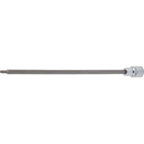 BGS Douille à embouts longueur 300 mm 12,5 mm (1/2") profil T (pour TX) avec perçage T30 (1/2)