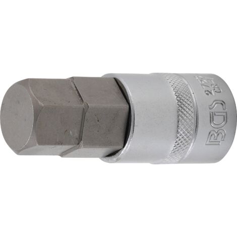 BGS Douille à embouts 12,5 mm (1/2") hexagone femelle 13/16" (1/3)