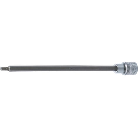 BGS Douille à embouts, longueur 240 mm, 12,5 mm (1/2") six pans intérieurs 5 mm (1/2)