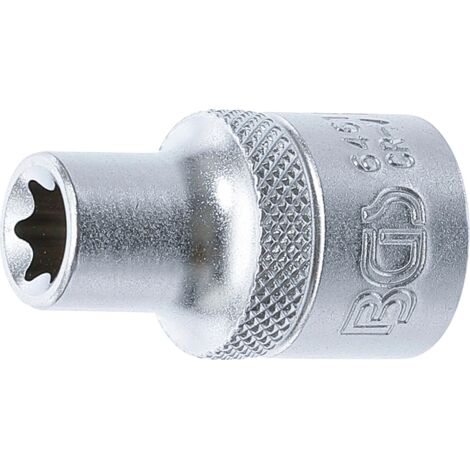 BGS Douille pour clé, profil E 12,5 mm (1/2") E11 (1/3)