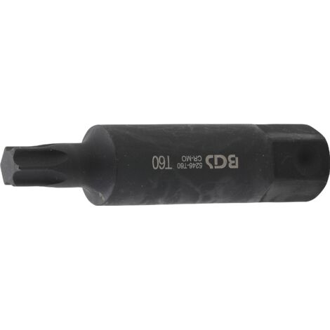 PROFILÉ EN T BITS DE FORAGE 100 MM DE LONG, T60, 6 PANS 22 MM (1/2)