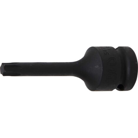 BGS Douille à embouts à choc 12,5 mm (1/2") profil T (pour TX) T45, 5480-T45 (1/3)