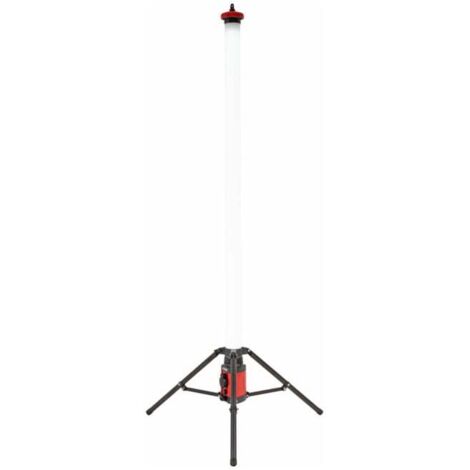 Stier – Projecteur de chantier à LED 360° – 8 280 lumens – 72 W – Tension 240 V – Lentille polycarbonate antichocs – Trépied pliable