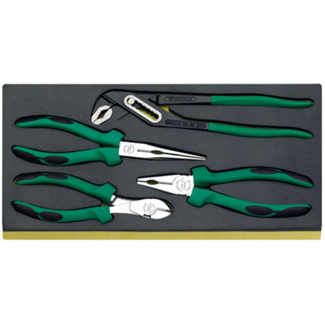 TCS 6501-6602/4 Jeu de pinces en plateau TCS 4-teilig, 1000 g (1/2)