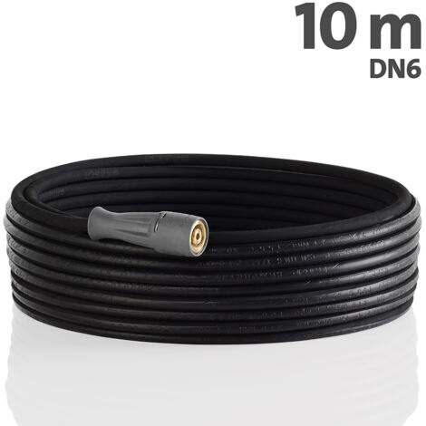 Tuyau haute pression 10m DN6 210bar – M22x1.5 pivotant – Résistant à l'abrasion pour zones hygiéniques – Orework