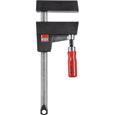 Bessey – Serre-corps UniKlamp 600 mm – Capacité de serrage 1500 N – Pour menuiserie et ameublement – Maintien sans dommage des surfaces