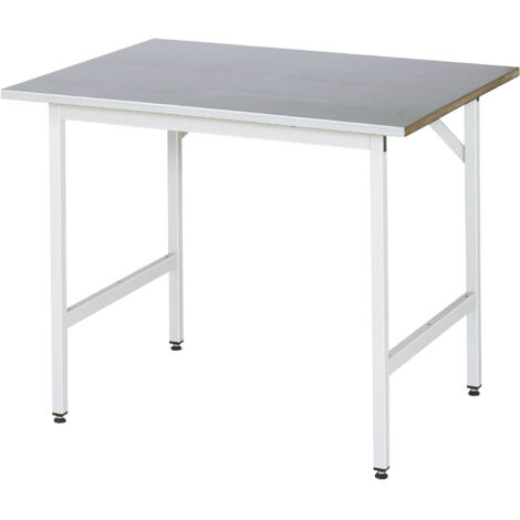 Table de travail Rau acier LxPxH 1000x800x800-850mm (1/5)