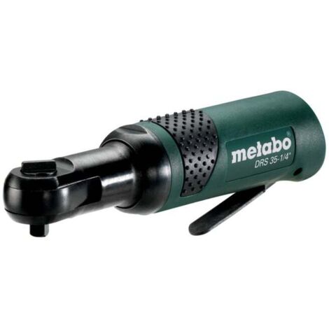 Tournevis à cliquet à air comprimé DRS 35-1/4" metabo, carton