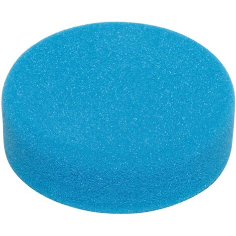 Makita – Tampon velcro pour polissage surfaces planes – Éponge bleue 150mm – Finition lisse pour vernis acrylique – P21733 (1/4)