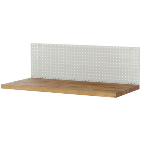 Tôle perforée Rau pour montage sur établi LxPxH 1250x15x450mm