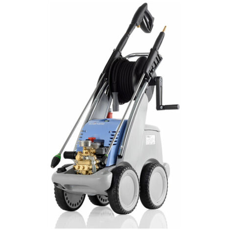 Kränzle – Nettoyeur haute pression électrique 180 bar – Moteur Brushless – 20 m flexible HP – Lance Turbo-Jet en acier inoxydable