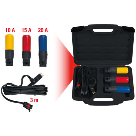 KS Tools Jeu de disjoncteur  (10A – 15A – 20A), 4 pcs. (1/5)