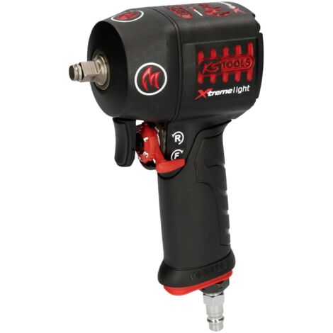 KS Tools Clé à chocs pneumatique 3/8" miniMONSTER Xtremelight haute performance 1.390 Nm