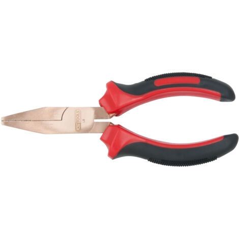 KS Tools Pinces à bec plat BERYLLIUMplus 160 mm (1/2)