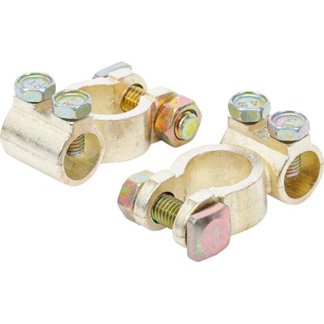 ASSORTIMENT DE BORNES POLAIRES RONDES POUR BATTERIE BGS 1408 (1/3)