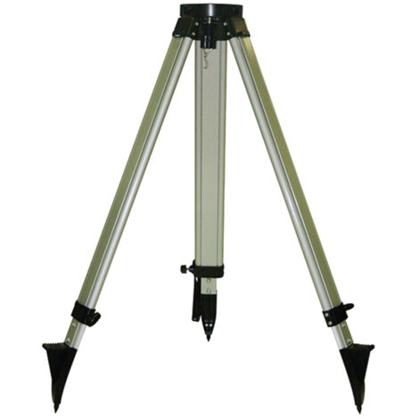 Trépied en aluminium 1,65 m pour niveau laser – Filetage 5/8' – Construction légère et durable pour professionnels – Compatible avec lasers Makita - P-81088