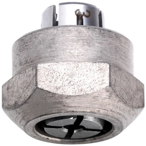 Pince de serrage 1/8" avec écrou de serrage (hexagonal) pour OFE 738, Of E 1229 Signal, FME 737 metabo (1/3)