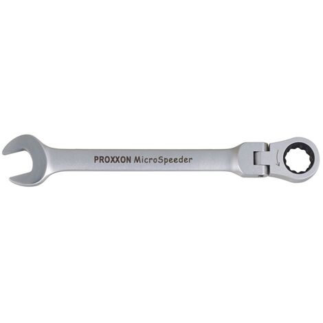 PROXXON DIFFÉRENTES CLÉS À CLIQUET MICROSPEEDER AVEC ARTICULATION, 15 MM (1/3)