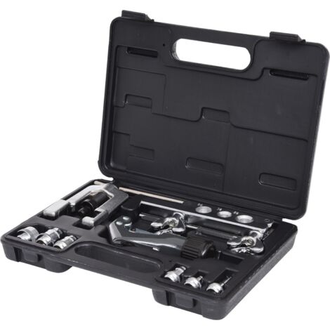 KS TOOLS Jeu de collets et manchons pour climatisation et froid 1/8"-3/4" 10 pces - 122.1100 (1/10)