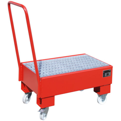 Bauer Südlohn Bac d'égouttement mobile AW 60-1 SR, peint, rouge feu (1/2)