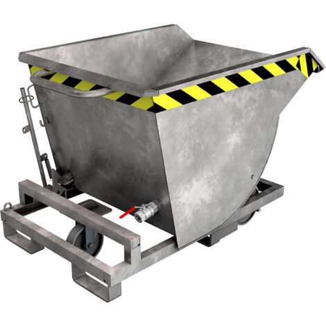 eurokraft pro, Benne basculante pour copeaux avec roues en (1/5)