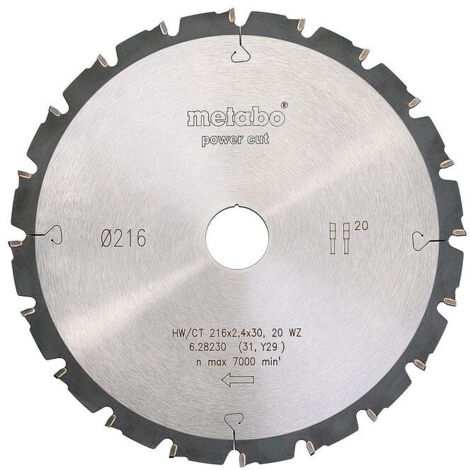 AMBOSS HM Lame De Scie Circulaire 600 Mm X 4 Mm X 30 Mm - 40 Dents Alternées Pour Bois De Chauffage