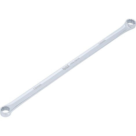 Chiave Poligonale A Due Bocche KS Tools – Extra Lunga, 12x14 Mm, Cromo-vanadio, Lucida