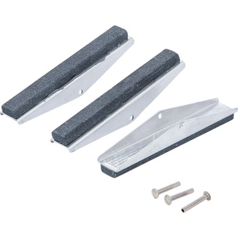 Pierres de rechange pour art. 1157 mâchoires 100 mm K 180 3 pièces BGS (1/4)