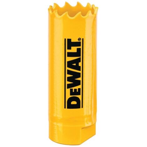 Scie cloche DeWALT Bimétal 21mm, profondeur de coupe 44mm ( Prix pour 1 ) (1/3)
