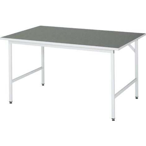 Table de travail linoléum Rau LxPxH 1500x1000x800-850mm