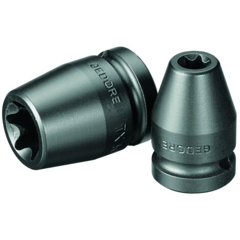 GEDORE 6223620 - Clé IMPACT 1/2" externe TORX E18 , TX K 19 E18 (1/3)