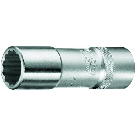 GEDORE 6141730 - Insert pour clé à douille 1/2" de long profil UD 3/4 , D 19 L 3/4AF (1/3)