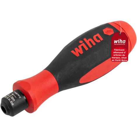 Wiha Tournevis dynamométrique easyTorque à couple limité à réglage fixe 4.0 Nm (36320)