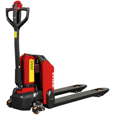 Transpalette électrique STIER EZY-15, capacité de charge 1 500 kg, longueur de fourche 1 150mm (1/5)