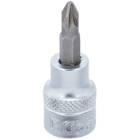 Douille à embouts 10 mm (3/8") cruciforme PZ2 BGS (1/2)
