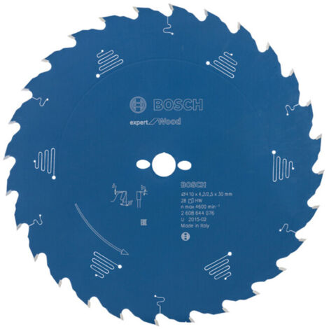 Lame de scie circulaire Bosch Expert pour bois 410 x 30 x 4,2 mm 28 (1/5)