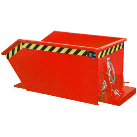 Bac à copeaux Bauer Südlohn SGU 30, vernis, rouge feu (1/2)