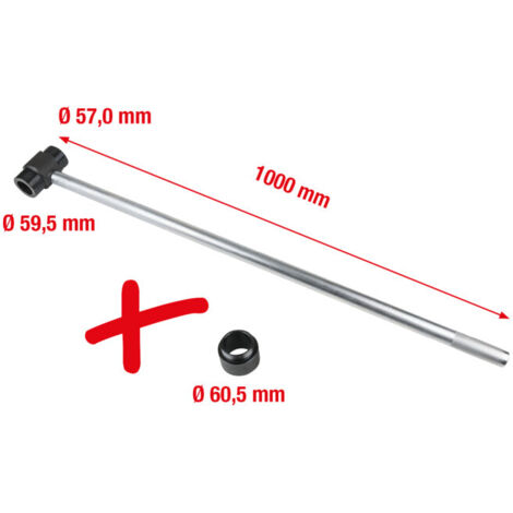 KS Tools Jeu de clés de maintien pour amortisseur de vibrations pour BMW, 5 pcs. (1/5)