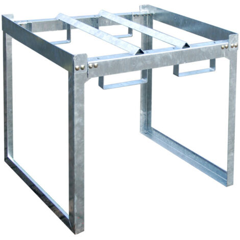 Bauer Südlohn Tambour et rayonnage pour petits conteneurs FRE-1/M, galvanisé à chaud (1/2)