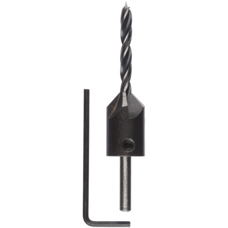 Bosch – Forets hélicoïdaux pour bois dur et contreplaqué 5 mm – Fraise à lamer – Compatible perceuses – 2608596392 (1/7)