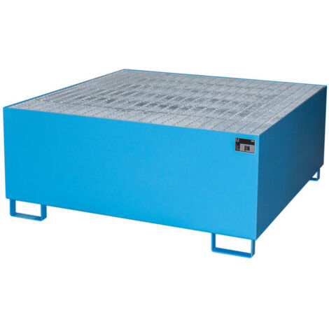eurokraft pro, Cuve de rétention en acier pour cubitainers IBC / (1/2)