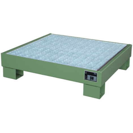 eurokraft pro, Cuve de rétention en acier, L x l x h 800 x 900