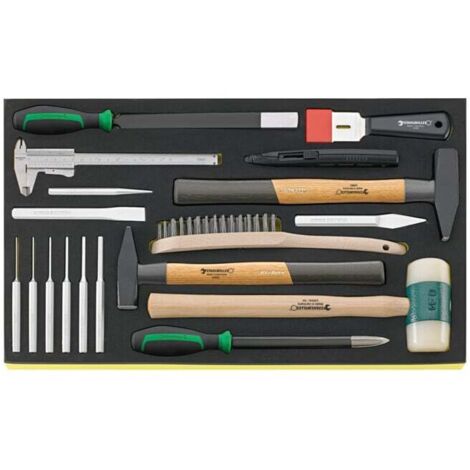 TCS 102-108/10956/10960/18 Marteaux, burins etc. en plateau TCS 13-teilig, 3653 g (1/2)