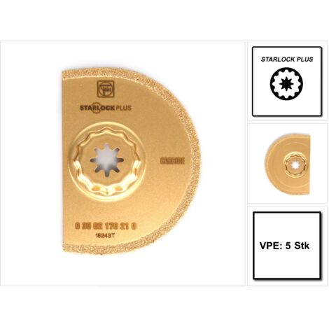 Fein 5x lame de scie en métal dur StarlockPlus 90 mm - 63502170230