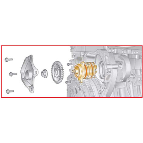 Douille KS Tools 150.2753 - M27x1,5mm Pour Volkswagen, Porsche - Acier Spécial Robuste