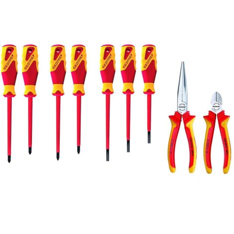 GEDORE 2836238 - VDE Pince / Assortiment de tournevis pour outils , S 1100 W-002 VDE (1/2)