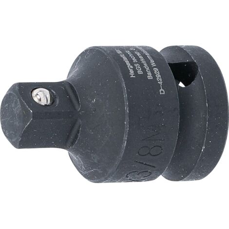 Adaptateur de clé à douille à choc femelle 12,5 mm (1/2") - mâle 10 mm (3/8") BGS (1/3)