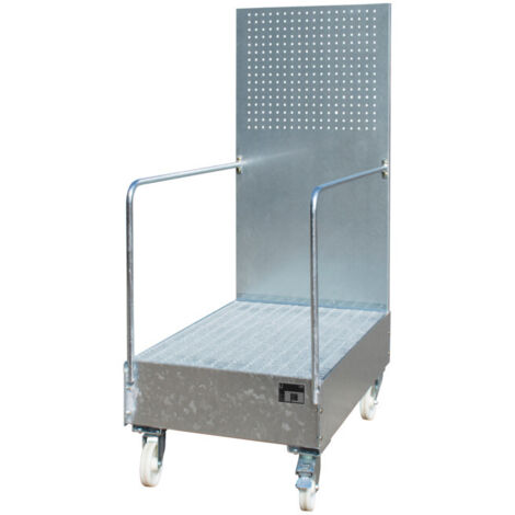 eurokraft pro, Cuve de rétention mobile avec plaque perforée, (1/3)