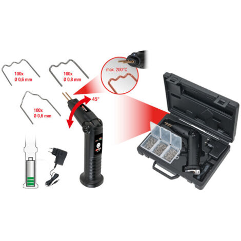 KS Tools Kit de reparation pour plastique (sans fil), 302 pcs. (1/5)
